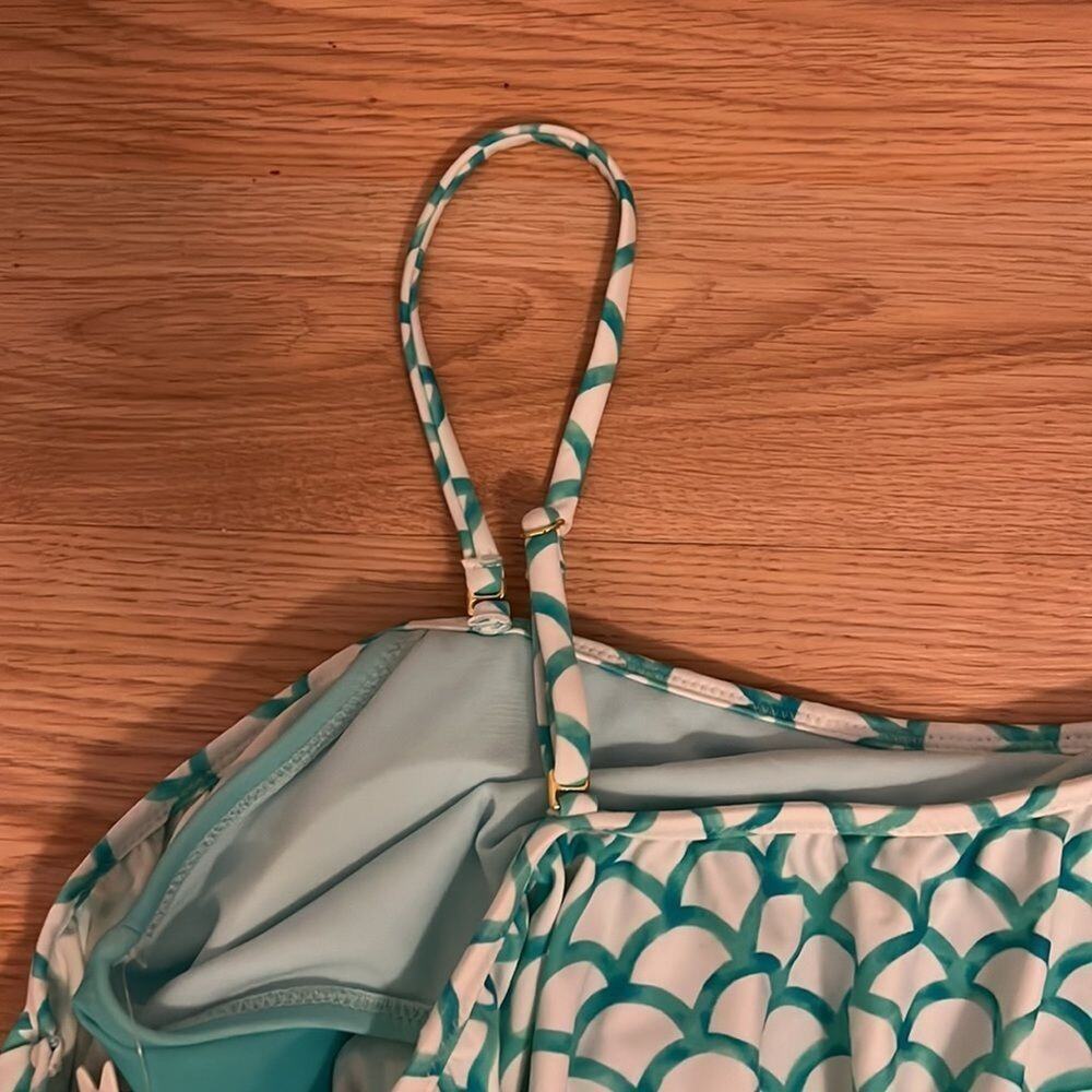 NWT Raisins mermaid off the shoulder bikini top size XL - Picture 7 of 8